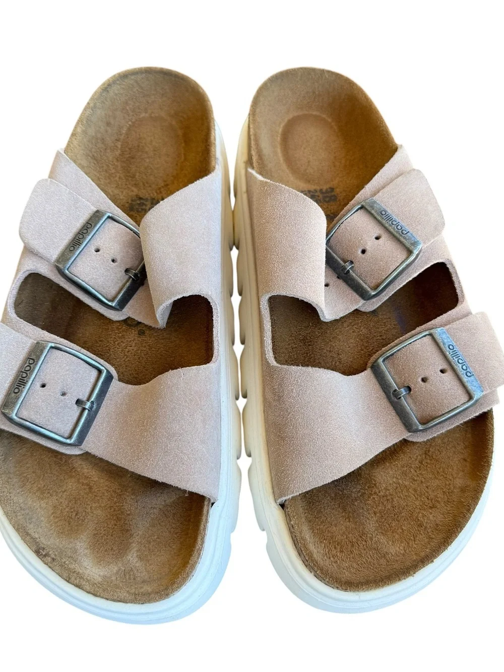Papilio by Birkenstock chunky platform Arizona sandals women’s 38 - size 7